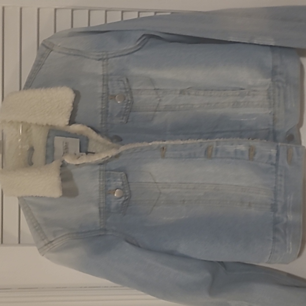 Jean Jacket with Sherpa lining